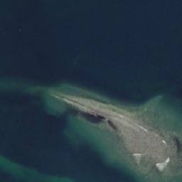 Satellite imagery of Antons Spit, CA