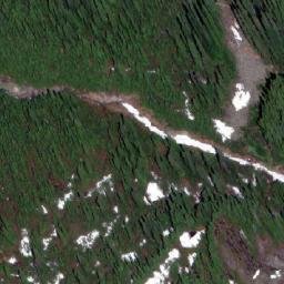 Satellite imagery of Mount Strachan, CA