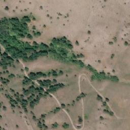 Satellite imagery of Hedges Butte, CA