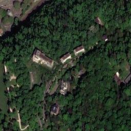 Satellite imagery of Villa Charlottenberg. Home of Christian Carl Josias von Bunsen (1791–1860), DE