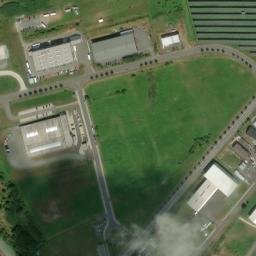 Satellite imagery of [Klatovy] heating plant chimney, CZ