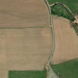 Satellite imagery of Křesovec [Škvořetice-Pacelice] church sanctus t., CZ