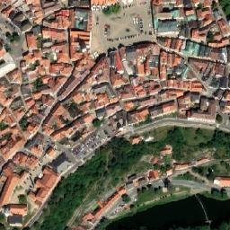 Satellite imagery of [Tábor] dean church t., CZ