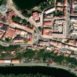 Satellite imagery of [Tábor] dean church t., CZ