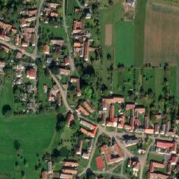 Satellite imagery of [Dolní Hořice-Pořín] chapel sanctus t., CZ