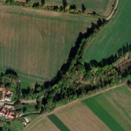 Satellite imagery of [Dolní Hořice-Pořín] chapel sanctus t., CZ