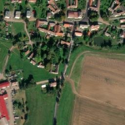 Satellite imagery of [Věžná] church t., CZ