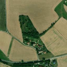 Satellite imagery of [Netín] church t., CZ