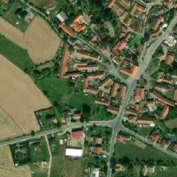 Satellite imagery of [Netín] church t., CZ