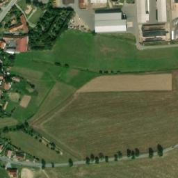 Satellite imagery of [Netín] church t., CZ