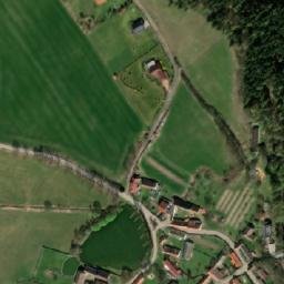 Satellite imagery of Křesovec [Škvořetice-Pacelice] church sanctus t., CZ