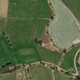 Satellite imagery of Křesovec [Škvořetice-Pacelice] church sanctus t., CZ