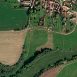 Satellite imagery of [Dolní Hořice-Pořín] chapel sanctus t., CZ