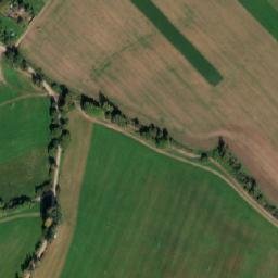 Satellite imagery of [Dolní Hořice-Pořín] chapel sanctus t., CZ