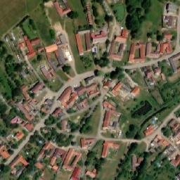 Satellite imagery of [Moraveč] church t., CZ