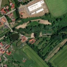 Satellite imagery of [Moraveč] church t., CZ