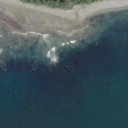 Satellite imagery of Hesquiat Point, CA