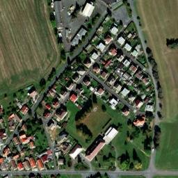 Satellite imagery of [Mrákov] church t., CZ
