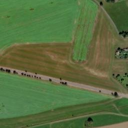 Satellite imagery of [Kout na Šumavě] church t., CZ