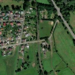 Satellite imagery of [Kout na Šumavě] church t., CZ