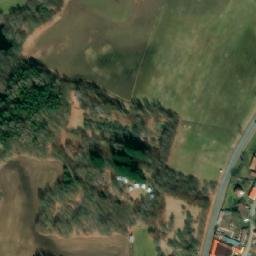 Satellite imagery of [Kadov u Blatné] church t., CZ