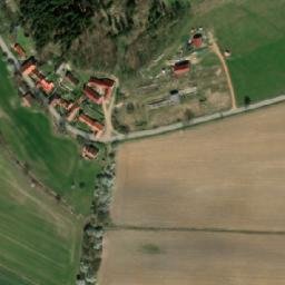 Satellite imagery of Křesovec [Škvořetice-Pacelice] church sanctus t., CZ
