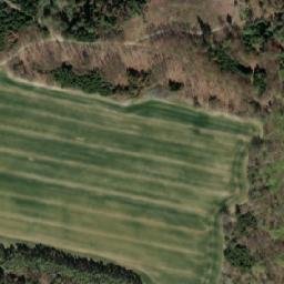 Satellite imagery of [Květov-Vůsí] church t., CZ