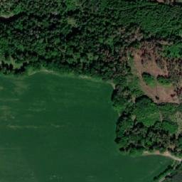 Satellite imagery of [Květov-Vůsí] church t., CZ