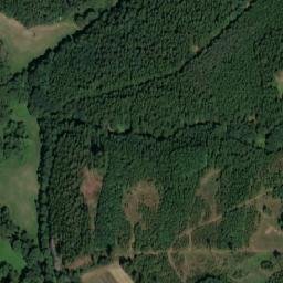 Satellite imagery of [Zběšičky-Hanov] chapel t., CZ