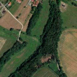 Satellite imagery of [Moraveč] church t., CZ
