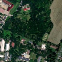 Satellite imagery of TON [Bystřice pod Hostýnem] furniture factory chimney, CZ
