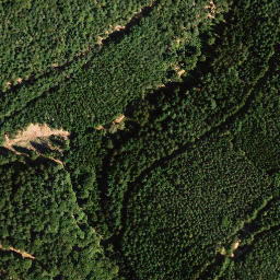 Satellite imagery of cairn, FR