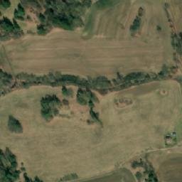 Satellite imagery of [Kadov u Blatné] church t., CZ