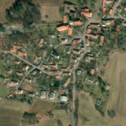 Satellite imagery of [Kadov u Blatné] church t., CZ