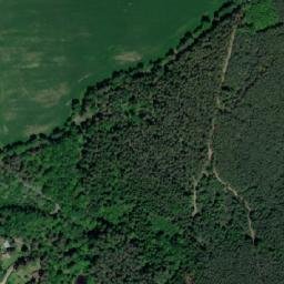 Satellite imagery of [Květov-Vůsí] church t., CZ