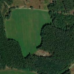 Satellite imagery of [Zběšičky-Hanov] chapel t., CZ