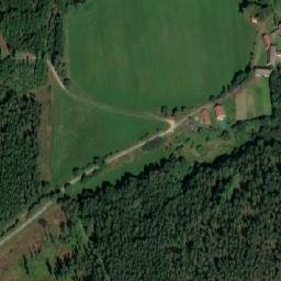 Satellite imagery of [Zběšičky-Hanov] chapel t., CZ