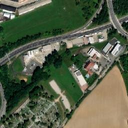 Satellite imagery of sv. Anna [Tábor - Měšice] chaple t., CZ