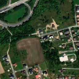 Satellite imagery of sv. Anna [Tábor - Měšice] chaple t., CZ