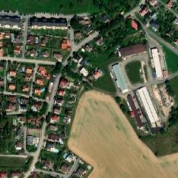 Satellite imagery of sv. Anna [Tábor - Měšice] chaple t., CZ