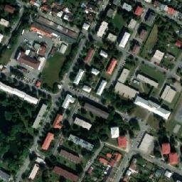 Satellite imagery of [Bystřice pod Hostýnem] church t., CZ