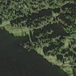 Satellite imagery of Mount Cotter, CA