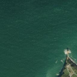 Satellite imagery of Pointe du Hoc, FR