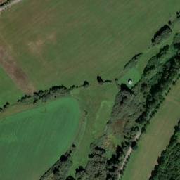 Satellite imagery of [Kout na Šumavě] church t., CZ