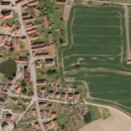 Satellite imagery of [Oslov] church t., CZ
