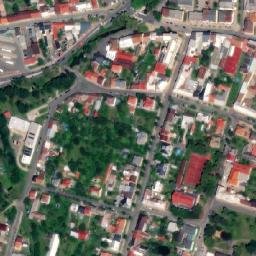 Satellite imagery of [Bystřice pod Hostýnem] church t., CZ