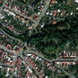 Satellite imagery of [Bystřice pod Hostýnem] church t., CZ