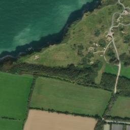 Satellite imagery of Pointe du Hoc, FR
