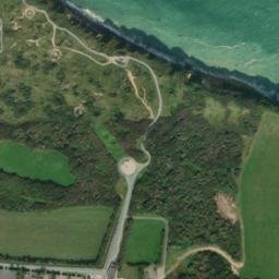 Satellite imagery of Pointe du Hoc, FR