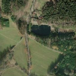 Satellite imagery of [Mačkov] brickyard chimney, CZ
